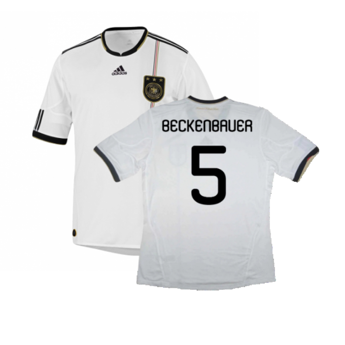 Germany 2010-11 Home Shirt (M) (Good) (BECKENBAUER 5)