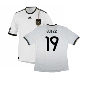 Germany 2010-11 Home Shirt (M) (Good) (GOTZE 19)_0