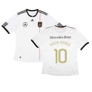 Germany 2010-11 Home Shirt with Mercedes Sponsor (XL) (Your Name 10) (Good)_0