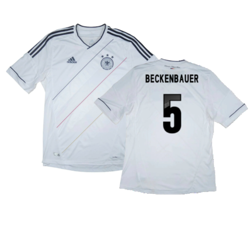 Germany 2012-13 Home Shirt (M) (Good) (BECKENBAUER 5)_0