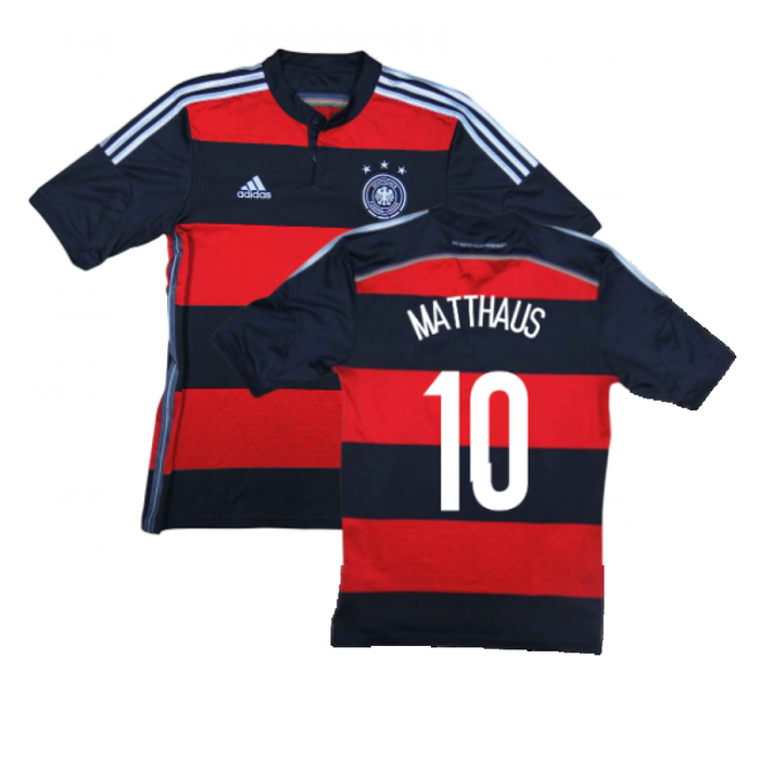 Germany 2014-15 Away Shirt (S) (Excellent) (Matthaus 10)