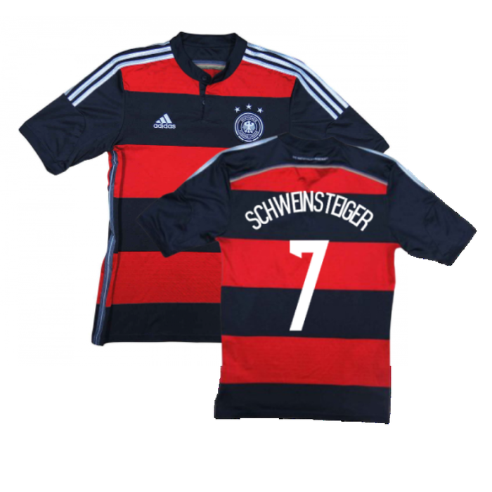 Germany 2014-15 Away Shirt (Excellent) (Schweinsteiger 7)