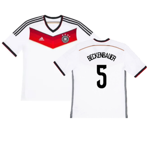 Germany 2014-15 Home Shirt (L) (Good) (Beckenbauer 5)_0