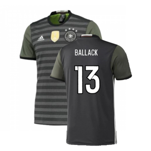 Germany 2015-16 Away Shirt (M) (Excellent) (Ballack 13)_0