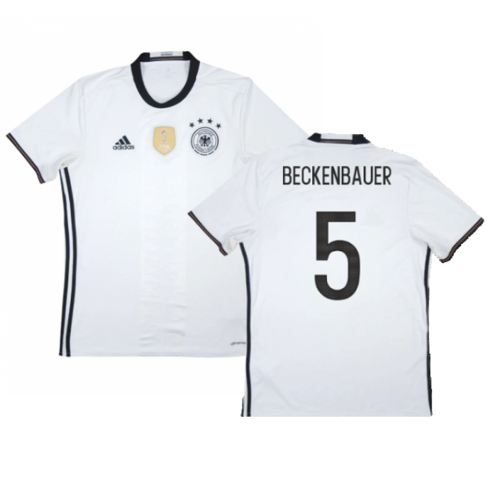 Germany 2015-16 Home Shirt (Womens M) (Excellent) (Beckenbauer 5)