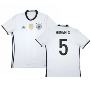 Germany 2015-16 Home Shirt (L) (Very Good) (Hummels 5)_0