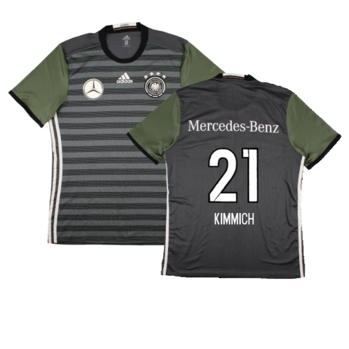 Germany 2016-17 Away Match Issue Shirt (L) (Excellent) (Kimmich 21)