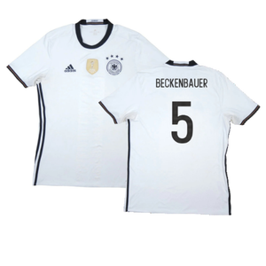 Germany 2016-17 Home Shirt (Excellent) (Beckenbauer 5)_0