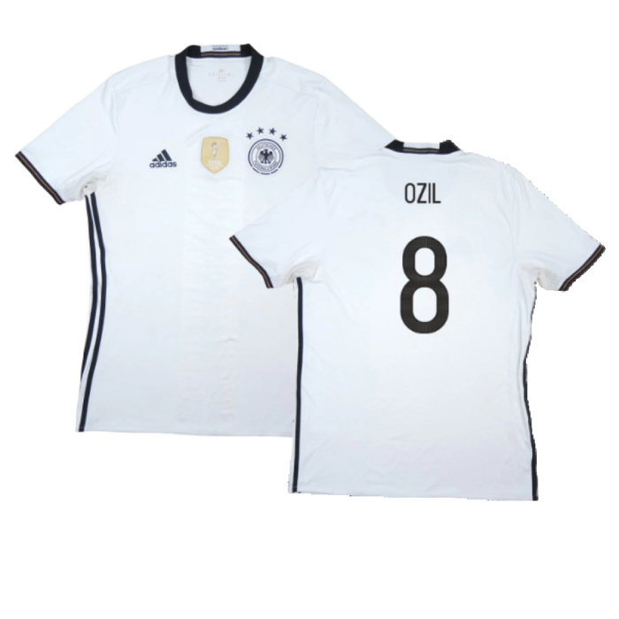 Germany 2016-17 Home Shirt (M) (Very Good) (Ozil 8)