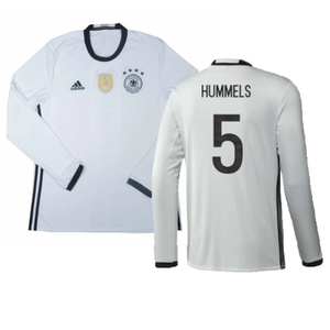 Germany 2016-17 Long Sleeve Home Shirt (Very Good) (Hummels 5)_0
