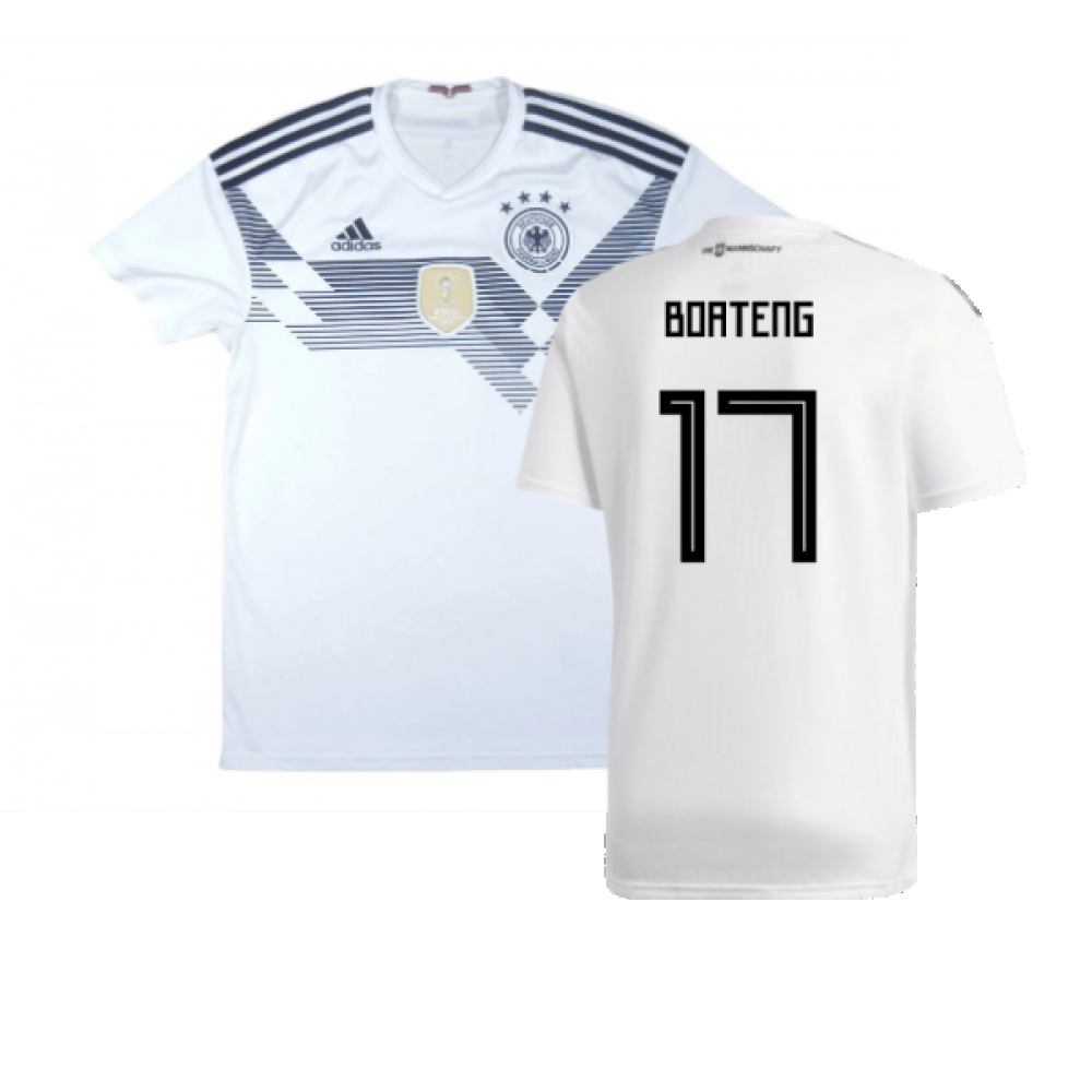 Germany 2018-19 Home Shirt (Very Good) (Boateng 17)_0