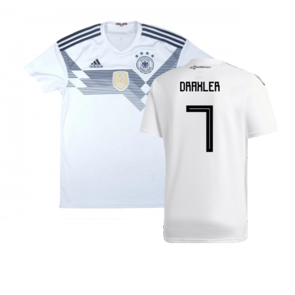 Germany 2018-19 Home Shirt (XL) (Good) (Draxler 7)_0