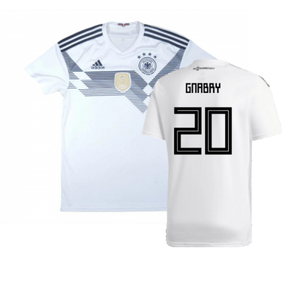 Germany 2018-19 Home Shirt (L) (Very Good) (Gnabry 20)_0
