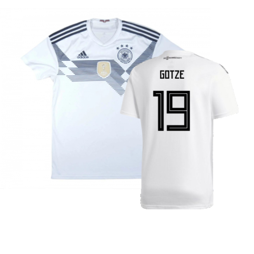 Germany 2018-19 Home Shirt (XL) (Good) (Gotze 19)_0