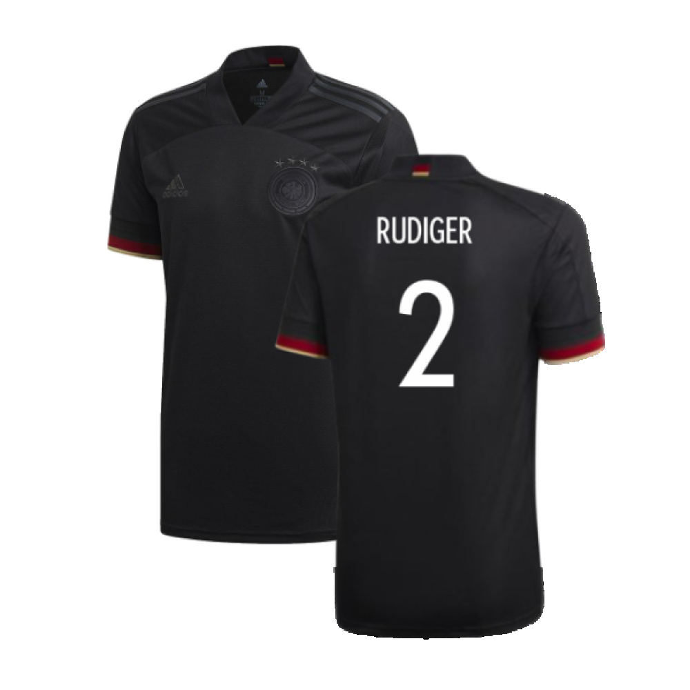Germany 2020-21 Away Shirt (S) (Mint) (RUDIGER 2)_0