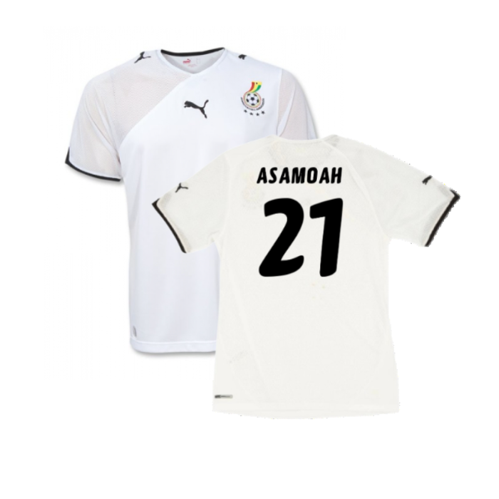 Ghana 2010-11 Home Shirt (M) (Fair) (Asamoah 21)