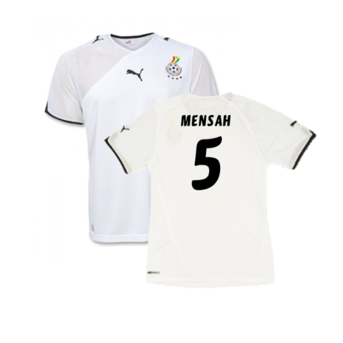 Ghana 2010-11 Home Shirt (M) (Fair) (Mensah 5)