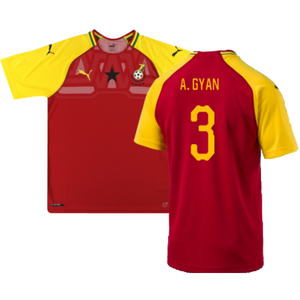 Ghana 2018-19 Home Shirt (L) (BNWT) (A. Gyan 3)_0