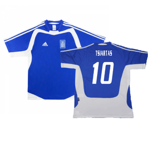 Greece 2004-06 Home Shirt (XL) (Excellent) (Tsiartas 10)_0