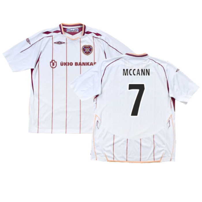 Hearts 2007-08 Away Shirt (XXL) (BNWT) (McCann 7)