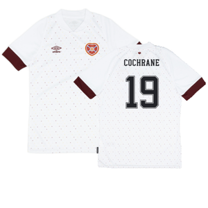 Hearts 2022-23 Away Shirt (Sponsorless) (XXL) (Very Good) (COCHRANE 19)_0