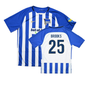 Hertha Berlin 2017-18 Home Shirt (XL) (Excellent) (Brooks 25)_0