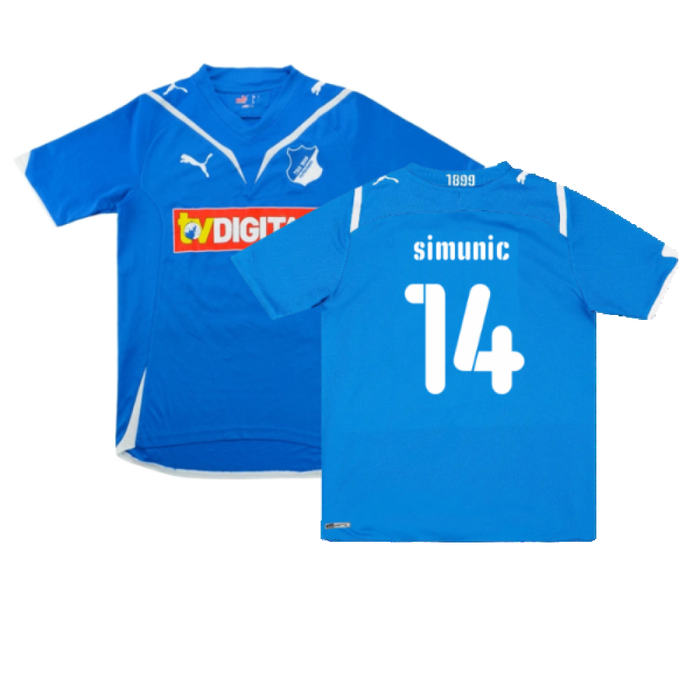 Hoffenheim 2009-11 Home Shirt (Excellent) (Simunic 14)