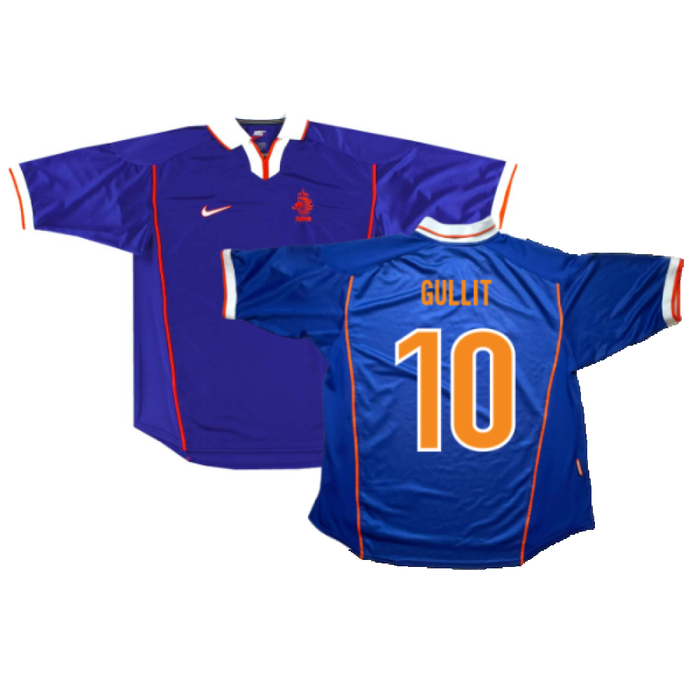 Holland 1998-2000 Away Shirt (Excellent) (Gullit 10)