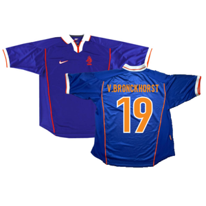 Holland 1998-00 Away (S) (Excellent) (V.Bronckhorst 19)_0