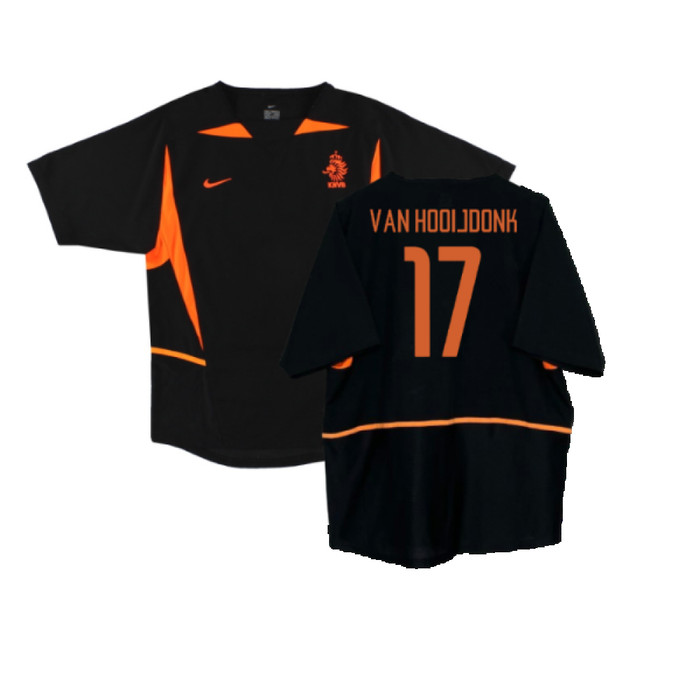 Holland 2002-04 Away Shirt (S) (Excellent) (Van Hooijdonk 17)