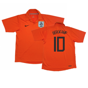 Holland 2006-08 Home Shirt (M) (Excellent) (Bergkamp 10)_0