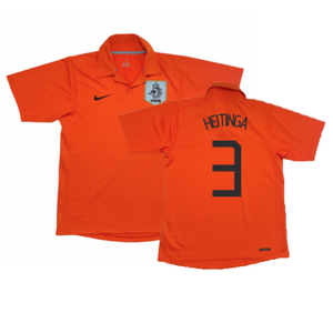 Holland 2006-08 Home Shirt (M) (Excellent) (Heitinga 3)_0