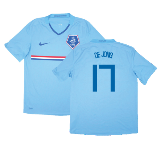 Holland 2008-10 Away Shirt (Excellent) (De Jong 17)_0