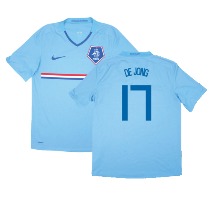 Holland 2008-10 Away Shirt (XLB) (Fair) (De Jong 17)