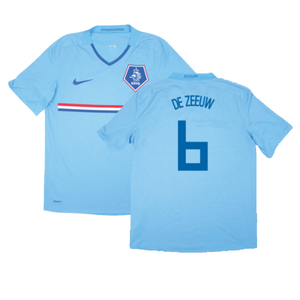 Holland 2008-10 Away Shirt (Excellent) (De Zeeuw 6)_0