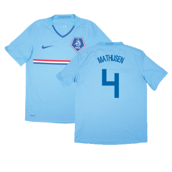 Holland 2008-10 Away Shirt (XLB) (Fair) (Mathijsen 4)