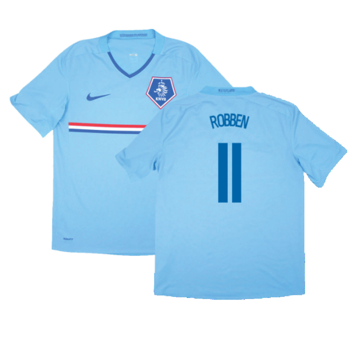 Holland 2008-10 Away Shirt (XLB) (Fair) (Robben 11)