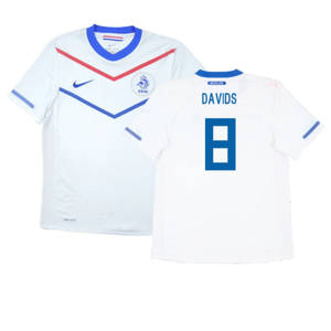 Holland 2010-12 Away Shirt (S) (Very Good) (Davids 8)_0