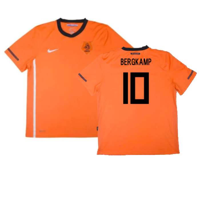 Holland 2010-11 Home Shirt (XL Boys) (Good) (Bergkamp 10)