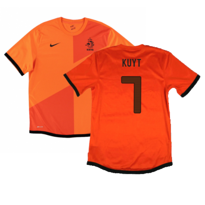 Holland 2012-13 Home Shirt (M) (Very Good) (Kuyt 7)