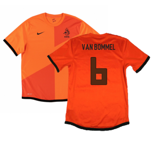 Holland 2012-13 Home Shirt (L) (Good) (Van Bommel 6)_0