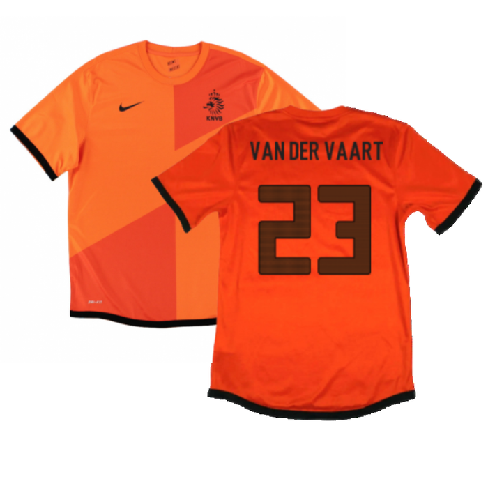 Holland 2012-13 Home Shirt (L) (Good) (Van Der Vaart 23)