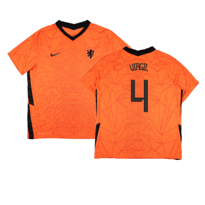 Holland 2020-21 Home Shirt (Excellent) (VIRGIL 4)