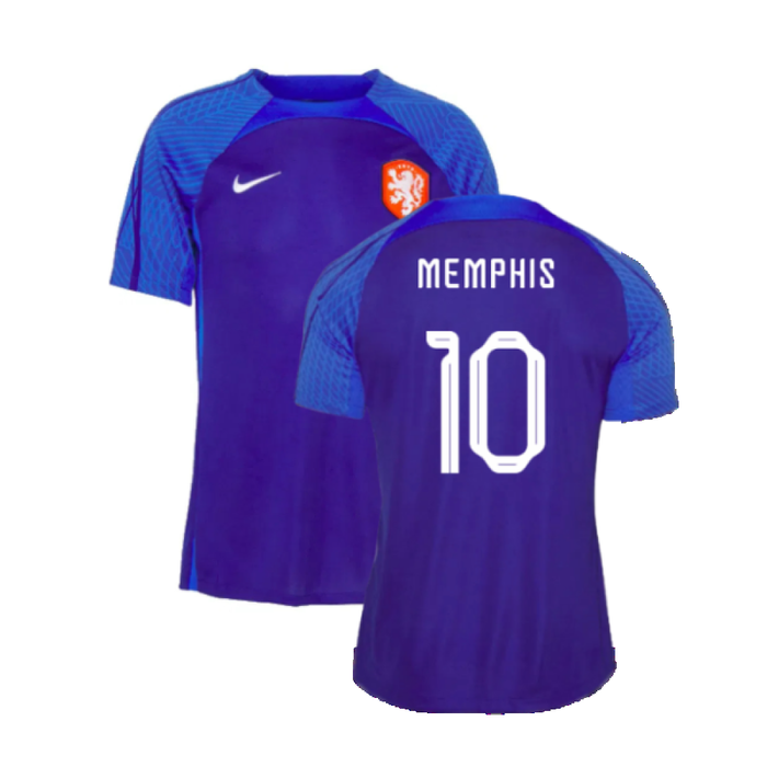 Holland 2022-23 Nike Training Shirt (L) (MEMPHIS 10) (Excellent)