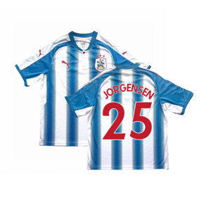 Huddersfield 2017-18 Home Shirt (Excellent) (Jorgensen 25)_0