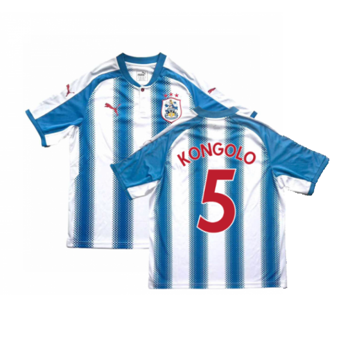 Huddersfield 2017-18 Home Shirt (Excellent) (Kongolo 5)