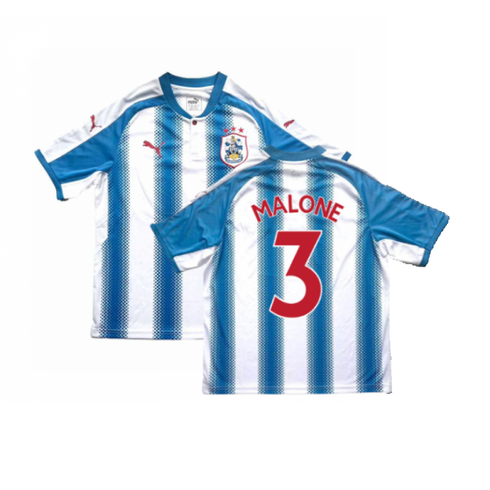 Huddersfield 2017-18 Home Shirt (Mint) (Malone 3)