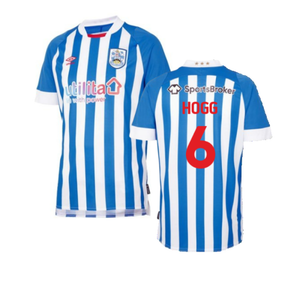 Huddersfield 2022-23 Home Shirt (XL) (HOGG 6) (Mint)_0