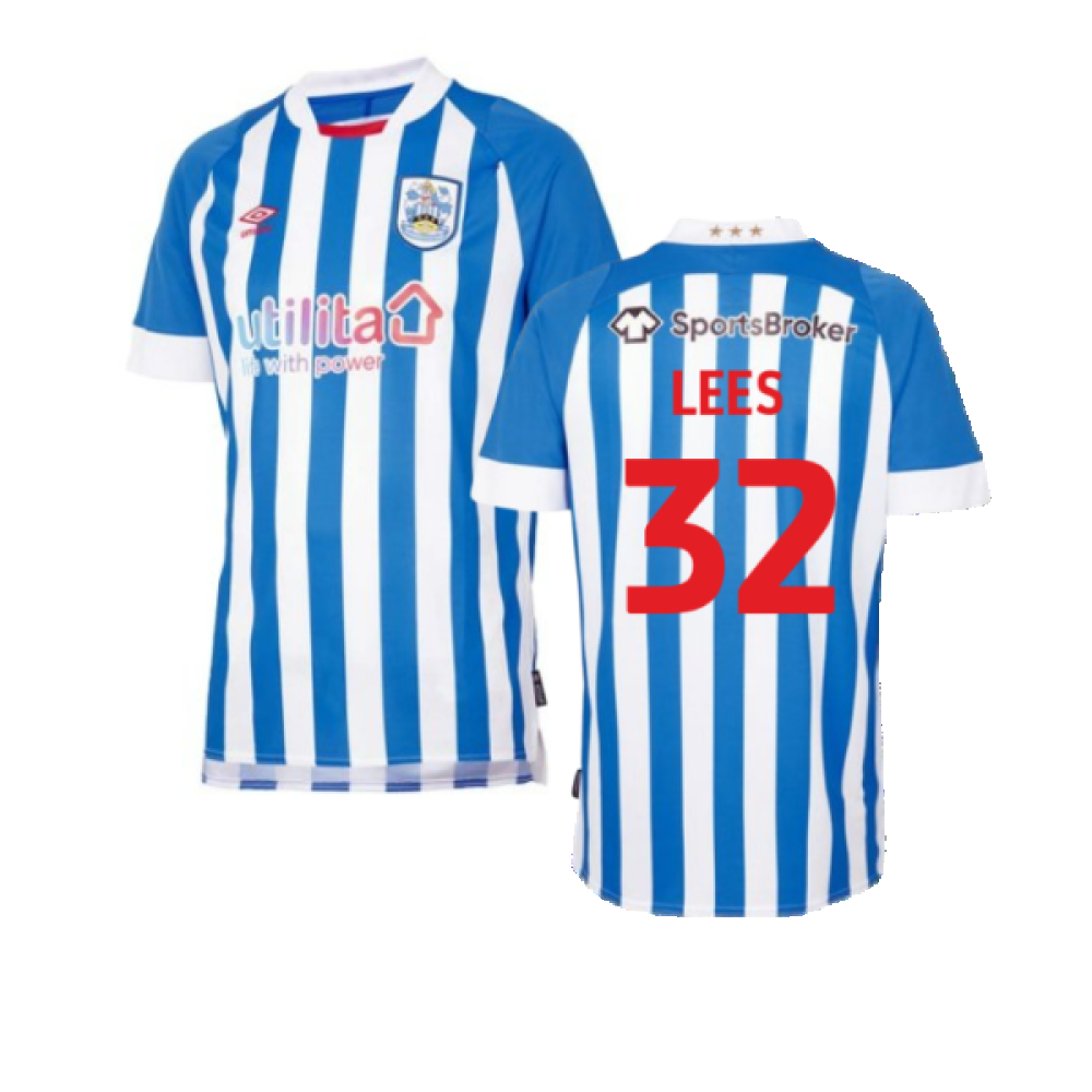 Huddersfield 2022-23 Home Shirt (L) (LEES 32) (Excellent)_0