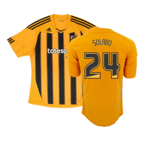 Hull City 2010-11 Home Shirt (M) (Solano 24) (Excellent)_0